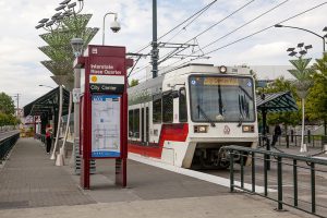 Max station near the Rose Garden