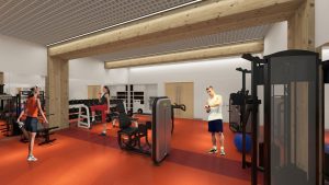Fitness Room rendering